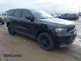 2019 Dodge Durango GT Plus with VIN 1C4RDJDG4KC764623, listed as a IAAI auction lot 41157875 with 62,747 mi miles and . Bid and sale history available at DreamBid. Image 1.