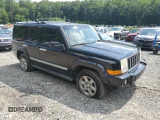 2007 Jeep Commander Overland z VIN 1J8HG68217C564894, wystawiony jako Copart lot #64382215 z przebiegiem 221 815 mil mil oraz Szkoda całkowita • Salvage title. Historia ofert i sprzedaży dostępna na DreamBid. Obrazek 4.