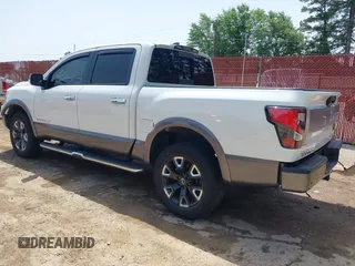 2024 Nissan Titan Pro-4X with VIN 1N6AA1ED7RN101486, listed as a IAAI auction lot 42243136 with 39,223 mi miles and . Bid and sale history available at DreamBid. Image 3.