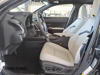 2025 Lexus UX with VIN JTHUCJDH2S2001462, listed as a Copart auction lot 74555134 with 3,457 mi miles and Clean Title. Bid and sale history available at carsss.com. Image 7.