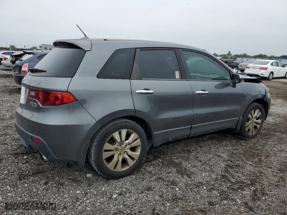 2010 Acura RDX Tech Pkg with VIN 5J8TB2H53AA004382, listed as a Copart auction lot 41750245 with 141,593 mi miles and Salvage Title. Bid and sale history available at carsss.com. Image 3.