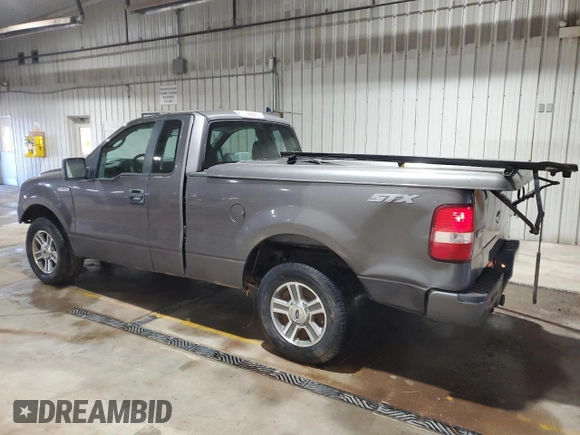 2008 Ford F-150 XL with VIN 1FTRF12W08KD88585, listed as a Copart auction lot 45345645 with 104,791 mi miles and Salvage title. Bid and sale history available at DreamBid. Image 2.