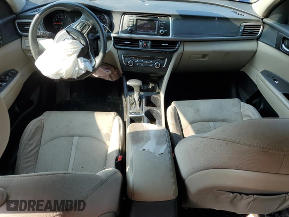 2016 Kia Optima LX with VIN 5XXGT4L39GG082905, listed as a Copart auction lot 61793235 with 187,895 mi miles and Salvage title. Bid and sale history available at DreamBid. Image 8.