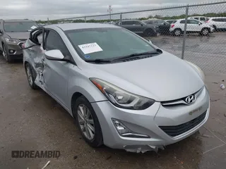 2014 Hyundai Elantra SE z VIN KMHDH4AE5EU040386, wystawiony jako IAAI lot #41947123 z przebiegiem 57 301 mil mil oraz . Historia ofert i sprzedaży dostępna na DreamBid. Obrazek 1.