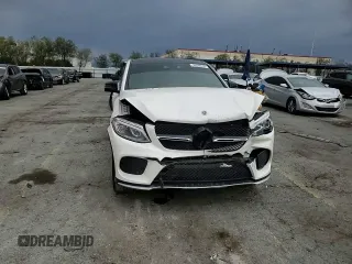 2017 Mercedes-Benz GLE 43 AMG with VIN 4JGED6EB8HA084593, listed as a Copart auction lot 58988935 with 51,531 mi miles and Salvage title. Bid and sale history available at DreamBid. Image 14.