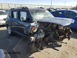 2022 Jeep Renegade Latitude with VIN ZACNJDB12NPN72878, listed as a Copart auction lot 47002805 with Not provided miles and Salvage title. Bid and sale history available at DreamBid. Image 4.