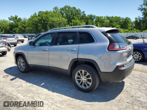 2021 Jeep Cherokee Latitude Lux with VIN 1C4PJLMX6MD103653, listed as a Copart auction lot 57706995 with 74,993 mi miles and Salvage title. Bid and sale history available at DreamBid. Image 2.