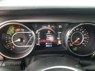 2021 Jeep Wrangler Unlimited Sport S with VIN 1C4HJXDN8MW586934, listed as a Copart auction lot 47842895 with 48,946 mi miles and Salvage Title. Bid and sale history available at carsss.com. Image 9.