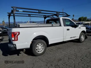 2016 Ford F-150 XL with VIN 1FTNF1CF1GKD83116, listed as a Copart auction lot 87842595 with 169,477 mi miles and Salvage Title. Bid and sale history available at carsss.com. Image 3.