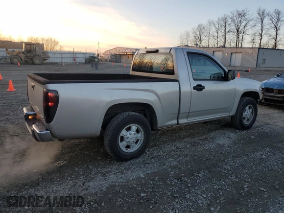 2006 GMC Canyon Work Truck with VIN 1GTCS146468284156, listed as a Copart auction lot 44737995 with 92,790 mi miles and Salvage Title. Bid and sale history available at carsss.com. Image 3.