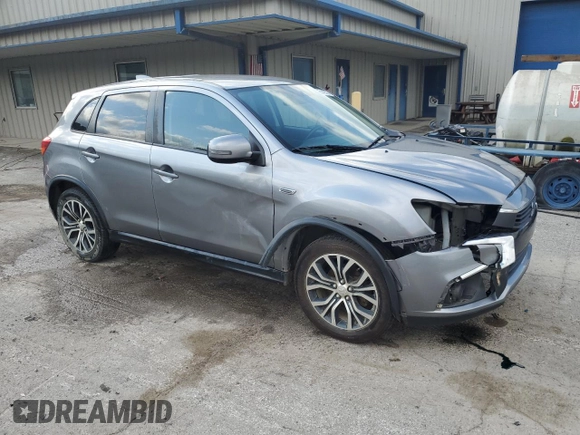2017 Mitsubishi Outlander ES with VIN JA4AR3AU8HZ066990, listed as a Copart auction lot 65142025 with 108,770 mi miles and Salvage title. Bid and sale history available at DreamBid. Image 4.