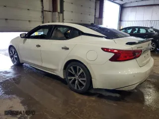 2018 Nissan Maxima SL with VIN 1N4AA6AP9JC408356, listed as a Copart auction lot 43389525 with 43,568 mi miles and Salvage Title. Bid and sale history available at carsss.com. Image 2.