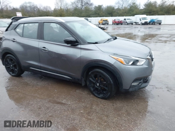 2020 Nissan Kicks SR with VIN 3N1CP5DV0LL575186, listed as a IAAI auction lot 41188294 with 110,064 mi miles. Bid and sale history available at carsss.com. Image 12.