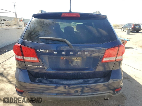 2017 Dodge Journey SXT with VIN 3C4PDCBG9HT607530, listed as a Copart auction lot 49115055 with 133,103 mi miles and Salvage Title. Bid and sale history available at carsss.com. Image 6.