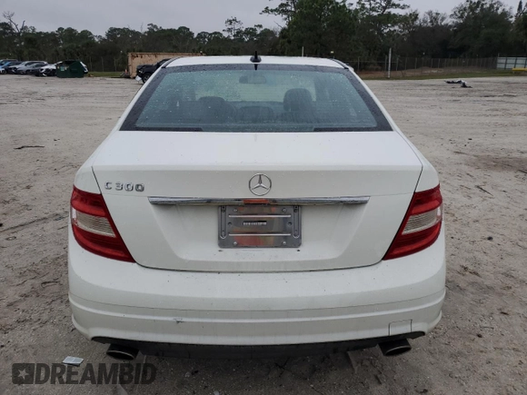 2010 Mercedes-Benz C-Class C 300 Sport with VIN WDDGF5EB7AR114407, listed as a Copart auction lot 42518235 with 143,392 mi miles and Salvage Title. Bid and sale history available at carsss.com. Image 6.