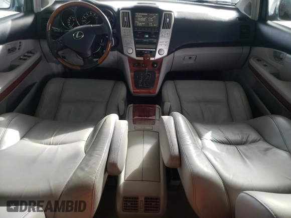 2004 Lexus RX 330 with VIN JTJGA31U540018950, listed as a Copart auction lot 53988525 with 268,767 mi miles and Salvage Title. Bid and sale history available at DreamBid. Image 8.