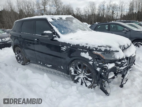 2018 Land Rover Range Rover Sport HSE with VIN SALWR2RK2JA194888, listed as a Copart auction lot 43160305 with 106,260 mi miles and Salvage title. Bid and sale history available at DreamBid. Image 4.