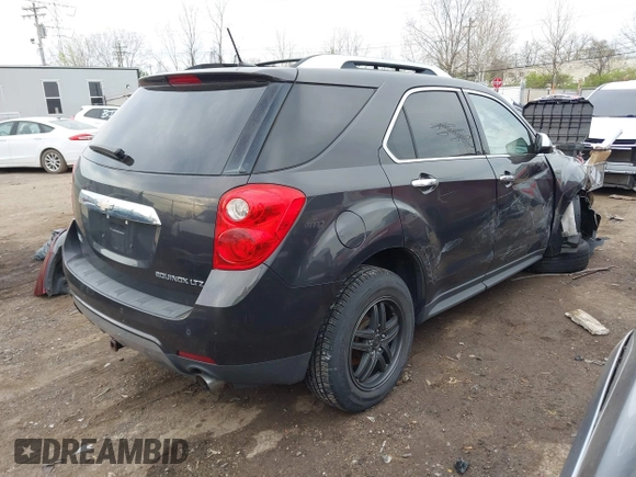 2013 Chevrolet Equinox LTZ with VIN 2GNFLFE30D6166188, listed as a IAAI auction lot 42014944 with 160,457 mi miles. Bid and sale history available at carsss.com. Image 4.