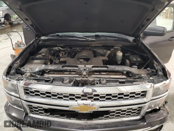 2014 Chevrolet Silverado 1500 LT with VIN 3GCUKREC2EG542738, listed as a Copart auction lot 48954945 with 134,197 mi miles and Salvage Title. Bid and sale history available at DreamBid. Image 11.