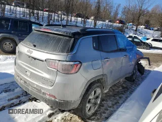 2018 Jeep Compass Limited with VIN 3C4NJDCB4JT433509, listed as a Copart auction lot 42459705 with 55,377 mi miles and Salvage Title. Bid and sale history available at carsss.com. Image 3.