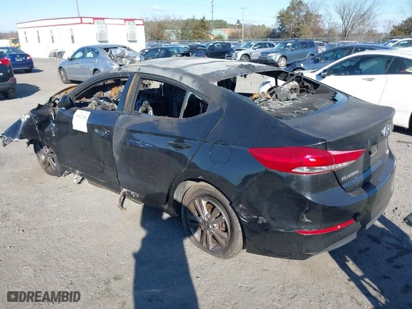 2018 Hyundai Elantra SEL with VIN 5NPD84LFXJH280855, listed as a IAAI auction lot 41042258 with 1 mi miles. Bid and sale history available at carsss.com. Image 3.