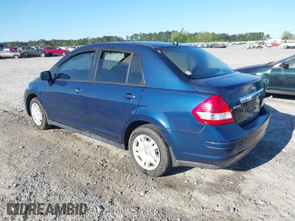 2010 Nissan Versa 1.8 S with VIN 3N1BC1APXAL374513, listed as a IAAI auction lot 42050825 with 262,600 mi miles. Bid and sale history available at carsss.com. Image 3.