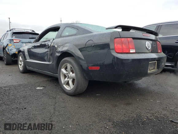 2009 Ford Mustang with VIN 1ZVHT80N195135604, listed as a Copart auction lot 42950405 with 108,450 mi miles and Salvage Title. Bid and sale history available at carsss.com. Image 2.