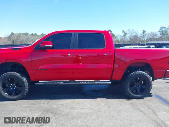 2020 Ram 1500 Big Horn with VIN 1C6SRFFT4LN212899, listed as a IAAI auction lot 41674010 with 71,740 mi miles. Bid and sale history available at carsss.com. Image 14.