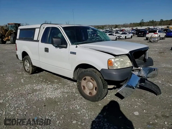 2008 Ford F-150 XL with VIN 1FTRF12208KD96201, listed as a Copart auction lot 59607205 with 196,595 mi miles and Non repairable. Bid and sale history available at DreamBid. Image 10.