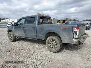 2021 Ford Super Duty F-250 SRW XL with VIN 1FT7W2BT5MEE03805, listed as a Copart auction lot 44221265 with 116,035 mi miles and Salvage Title. Bid and sale history available at carsss.com. Image 2.