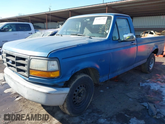 1993 Ford F-150 with VIN 2FTDF15YXPCB40600, listed as a IAAI auction lot 41405749 with 1 mi miles. Bid and sale history available at carsss.com. Image 16.