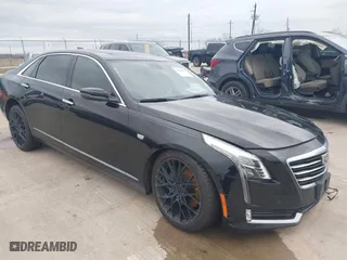 2018 Cadillac CT6 Luxury AWD with VIN 1G6KD5RS8JU107261, listed as a IAAI auction lot 41306569 with 82,499 mi miles. Bid and sale history available at carsss.com. Image 1.