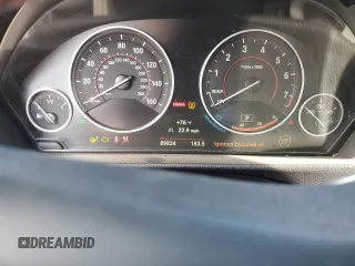 2017 BMW 4 Series 430i with VIN WBA4R7C59HK876327, listed as a Copart auction lot 52001395 with 89,834 mi miles and Salvage Title. Bid and sale history available at DreamBid. Image 9.