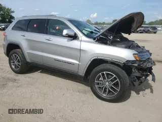 2018 Jeep Grand Cherokee Limited with VIN 1C4RJFBG8JC331247, listed as a Copart auction lot 64181455 with Not provided miles and Non repairable. Bid and sale history available at DreamBid. Image 4.