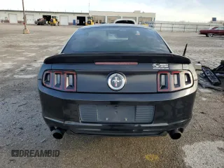 2013 Ford Mustang V6 with VIN 1ZVBP8AM3D5259477, listed as a Copart auction lot 51138405 with 104,667 mi miles and Salvage Title. Bid and sale history available at carsss.com. Image 6.