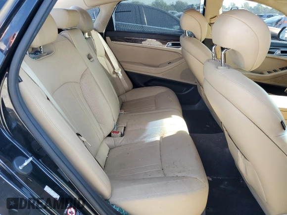 2017 Genesis G80 3.8L with VIN KMHGN4JE0HU176175, listed as a Copart auction lot 72131724 with 145,956 mi miles and Salvage Title. Bid and sale history available at carsss.com. Image 10.