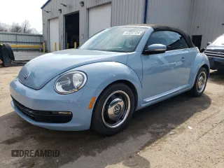 2014 Volkswagen Beetle 1.8T w/Premium z VIN 3VW517ATXEM812685, wystawiony jako Copart lot #47237124 z przebiegiem 145 562 mil mil oraz Szkoda całkowita • Salvage title. Historia ofert i sprzedaży dostępna na DreamBid. Obrazek 1.