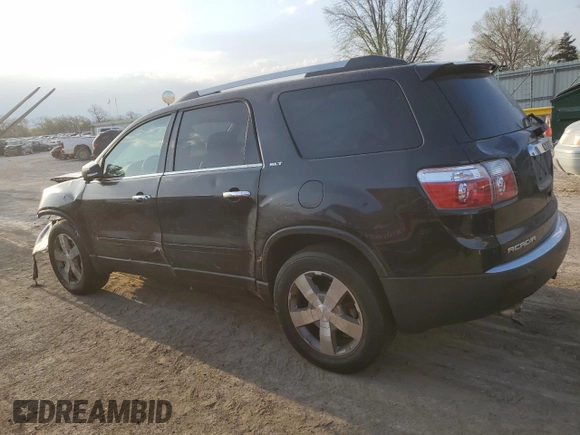 2010 GMC Acadia SLT1 with VIN 1GKLVMED2AJ151584, listed as a Copart auction lot 50870925 with 126,204 mi miles and Salvage Title. Bid and sale history available at carsss.com. Image 2.