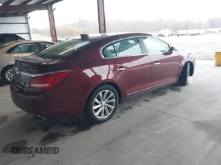 2015 Buick LaCrosse Leather with VIN 1G4GB5G31FF153803, listed as a IAAI auction lot 41814396 with 111,356 mi miles. Bid and sale history available at carsss.com. Image 4.