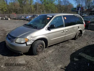 2002 Chrysler Town & Country eL with VIN 2C4GP343X2R556700, listed as a Copart auction lot 53656695 with Not Provided miles and Salvage Title. Bid and sale history available at carsss.com. Image 1.