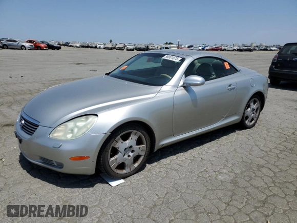 2004 Lexus SC 430 с VIN JTHFN48Y940052681, выставлен на аукционе Copart как лот 59951075 с пробегом 274 431 миль миль и Чистый • Clean title. История ставок и продаж доступна на DreamBid. Изображение 1.