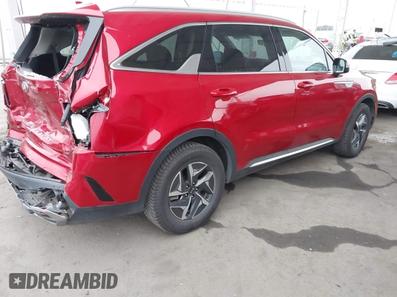 2021 Kia Sorento EX with VIN KNDRH4LGXM5033337, listed as a IAAI auction lot 42141271 with 59,956 mi miles and . Bid and sale history available at DreamBid. Image 4.