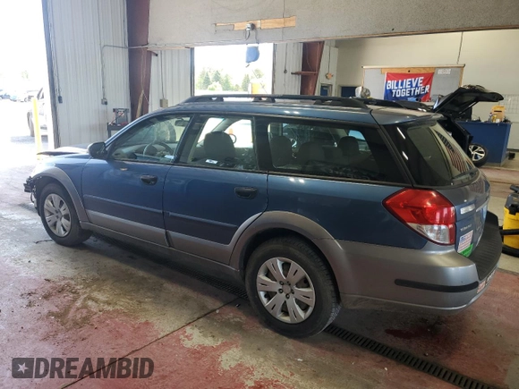 2008 Subaru Outback with VIN 4S4BP60CX87314920, listed as a Copart auction lot 56247805 with 145,702 mi miles and Salvage title. Bid and sale history available at DreamBid. Image 2.