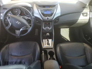 2013 Hyundai Elantra Coupe SE with VIN KMHDH6AE2DU016461, listed as a Copart auction lot 80578204 with 128,925 mi miles and Salvage Title. Bid and sale history available at carsss.com. Image 8.