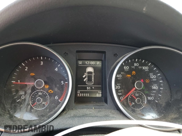 2014 Volkswagen Jetta TDI w/Sunroof & Nav with VIN 3VWPL7AJ0EM623237, listed as a Copart auction lot 59503205 with 131,111 mi miles and Salvage title. Bid and sale history available at DreamBid. Image 9.