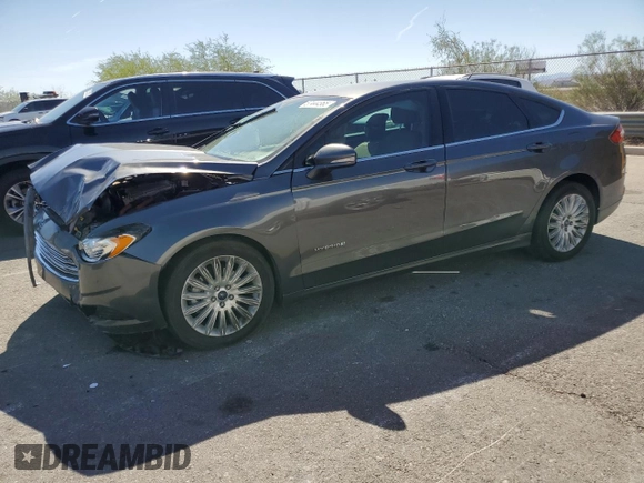 2016 Ford Fusion SE Hybrid with VIN 3FA6P0LU3GR307666, listed as a Copart auction lot 57444365 with 127,786 mi miles and Salvage title. Bid and sale history available at DreamBid. Image 1.