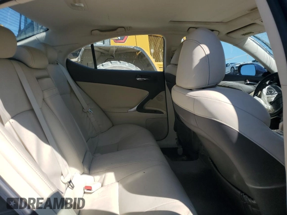 2009 Lexus IS with VIN JTHCK262395033312, listed as a Copart auction lot 49245715 with 220,644 mi miles and Salvage Title. Bid and sale history available at carsss.com. Image 10.
