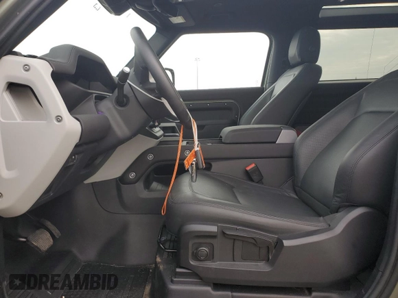 2024 Land Rover Defender S with VIN SALEJ6EX7R2284796, listed as a Copart auction lot 80064294 with 14,855 mi miles and Clean title. Bid and sale history available at DreamBid. Image 7.