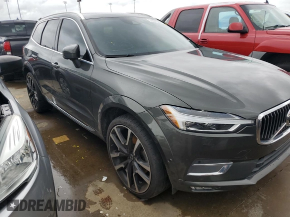 2018 Volvo XC60 Inscription with VIN LYVA22RL1JB082350, listed as a Copart auction lot 74307224 with 76,614 mi miles and Salvage Title. Bid and sale history available at DreamBid. Image 4.