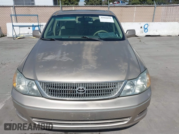 2001 Toyota Avalon XL with VIN 4T1BF28B61U133263, listed as a IAAI auction lot 41866658 with 203,057 mi miles and . Bid and sale history available at DreamBid. Image 6.